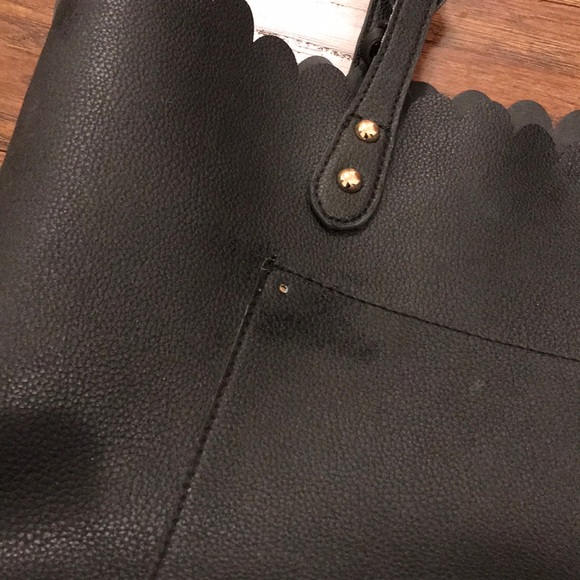 Moda Luxe black tote bag  key and removable bag - Picture 2 of 8